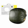 BASEUS COMFORTRIDE SERIES DOUBLE-SIDED CAR HEADREST PILLOW FOREST GREEN BLACK