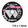 ΔΙΣΚΟΙ ΚΟΠΗΣ ΣΙΔΗΡΟΥ / INOX WALTTER 115X1.0MM WALTTER 1151022