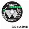 ΔΙΣΚΟΣ ΚΟΠΗΣ ΔΟΜΙΚΩΝ ΥΛΙΚΩΝ WALTTER 230X2.5MM WALTTER 2302522