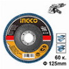 ΔΙΣΚΟΣ ΛΕΙΑΝΣΗΣ ΦΙΜΠΕΡ ΓΙΑ INOX K60 125MM INGCO FDZ1252