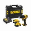 ΔΡΑΠΑΝΟΚΑΤΣΑΒΙΔΟ ΚΡΟΥΣΤΙΚΟ ΜΠΑΤΑΡΙΑΣ DEWALT 18V BRUSHLESS 2X 5AH LI-ION DCD709P2T