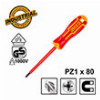 ΚΑΤΣΑΒΙΔΙ ΗΛΕΚΤΡΟΛΟΓΟΥ VDE ΣΤΑΥΡΟΥ PZ1X80MM INGCO HISD81PZ180