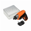ΚΑΤΣΑΒΙΔΙ ΜΠΑΤΑΡΙΑΣ BLACK & DECKER 3.6V LI-ION 1.5AH + EXTRA ΚΕΦΑΛΗ + ΜΕΤΑΛΛΙΚΗ ΚΑΣΕΤΙΝΑ CS3652LCAT