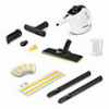 ΑΤΜΟΚΑΘΑΡΙΣΤΗΣ 1200W KARCHER  SC 1 EASYFΙX PORTABLE ΜΑΥΡΟ/ΛΈΥΚΟ