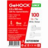 ΔΕΜΑΤΙΚΑ ΣΕ ΛΕΥΚΟ ΧΡΩΜΑ 2.5X160MM 100 ΤΕΜ. GEHOCK 025160