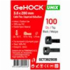 ΔΕΜΑΤΙΚΑ ΣΕ ΜΑΥΡΟ ΧΡΩΜΑ 3.6X280MM 100 ΤΕΜ. GEHOCK 136280