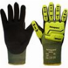 SALUSGUARD HNS500 ΓΑΝΤΙΑ ΕΡΓΑΣΙΑΣ ANTI-IMPACT 8/M-MEDIUM ΠΡΑΣΙΝΑ/ΜΑΥΡΑ 1 ΖΕΥΓΟΣ