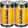 ΜΠΑΤΑΡΙΑ ΑΛΚΑΛΙΚΗ LR20 (D) 2 ΤΕΜ. INGCO HAB1D01