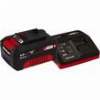 ΜΠΑΤΑΡΙΑ EINHELL 18V LI-ION 4AH POWER X-CHANGE PLUS & ΤΑΧΥΦΟΡΤΙΣΤΗΣ ΣΕΤ 4512159