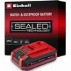 ΜΠΑΤΑΡΙΑ EINHELL POWER X-CHANGE 3AH PLUS A2 SEALED IP57 ΑΔΙΑΒΡΟΧΕΣ 4511618
