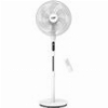 LGP ROUND BASE STAND FAN 16' 40CM 55W WITH REMOTE CONTROL AND TIMER WHITE LAM980046