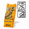 ΣΕΤ 7 ΤΕΜ.ΤΡΥΠΑΝΙΑ ΜΕΤΑΛΛΟΥ HSS 2-6MM INGCO AKD1075