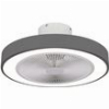 ESTIA ΑΝΕΜΙΣΤΗΡΑΣ ΟΡΟΦΗΣ LED CCT 50CM 15W MOT 45W LIG RC ΓΚΡΙ 06-30162