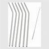 LEOPOLD VIENNA 1X6 STRAW INOX WITH BRUSH LV253011