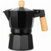 ESTIA ΜΠΡΙΚΙ ESPRESSO 300ML ΜΕ ΣΩΜΑ ΑΛΟΥΜΙΝΙΟΥ ΜΑΥΡΟ 01-20651