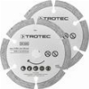 TROTEC ΣΕΤ ΛΕΠΙΔΩΝ CIRCULAR SAW 2 DIAMOND O 89 MM 2 PIECES (6215001302)