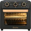 ESTIA ΦΡΙΤΕΖΑ ΑΕΡΟΣ OAK 1400W 12LT ΜΕ 4 ΛΕΙΤΟΥΡΓΕΙΕΣ ΨΗΣΙΜΑΤΟΣ ΜΑΥΡΟ 06-23690