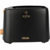 ESTIA ΦΡΥΓΑΝΙΕΡΑ OAK 2 ΘΕΣΕΩΝ 700W ΜΕ 7 ΕΠΙΠΕΔΑ ΨΗΣΙΜΑΤΟΣ ΜΑΥΡΗ