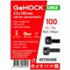 ΔΕΜΑΤΙΚΑ ΣΕ ΜΑΥΡΟ ΧΡΩΜΑ 2.5X120MM 100 ΤΕΜ. GEHOCK 125120