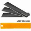 ΛΑΜΕΣ ΦΑΛΤΣΕΤΑΣ ΜΑΥΡΕΣ 18MMX100MM INGCO HKNCB181