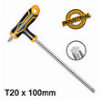 ΤΑΦ TORX ΚΛΕΙΔΙ T20 X 100MM INGCO HHK15T201001