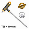 ΤΑΦ TORX ΚΛΕΙΔΙ T25 X 100MM INGCO HHK15T251001