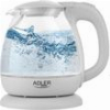 ADLER ELECTRIC GLASS KETTLE 1L GREY AD1283G