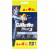 ΞΥΡΙΣΤΙΚΗ ΜΗΧΑΝΗ GILLETTE BLUE3 ΜΙΑΣ ΧΡ (8+4 ΔΩΡΟ) 81661423
