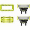 PHILIPS QP 624/50 ONE BLADE SET OF 2 BLADES X360+ 2 ACCESSORIES SENSITIVE AREAS